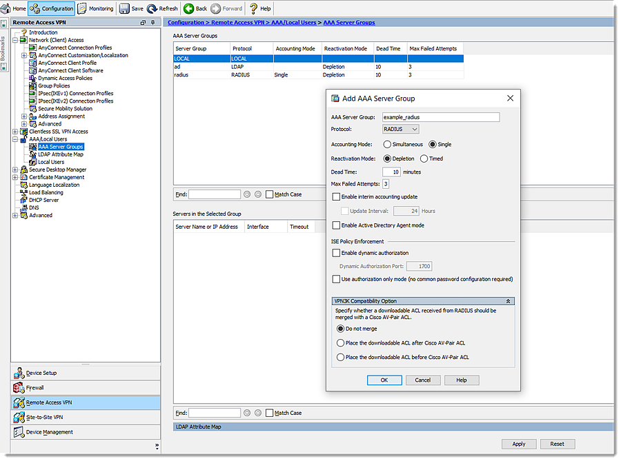 Cisco ASA VPN Configuration For The LastPass Universal Proxy