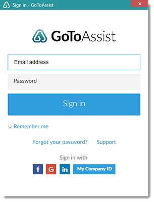Sign In - GoToAssist