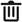 Trash icon