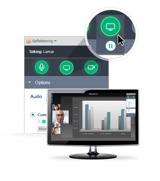 Screen Sharing Software | Share My Desktop | GoToMeeting