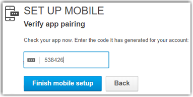 Verify App Pairing