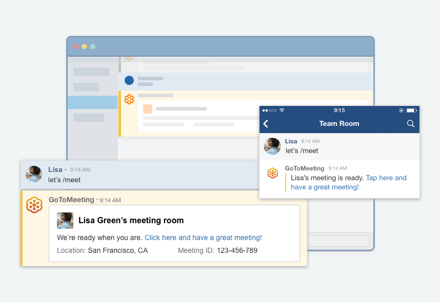 G2M US IM HipChat and GoToMeeting Screenshot 2