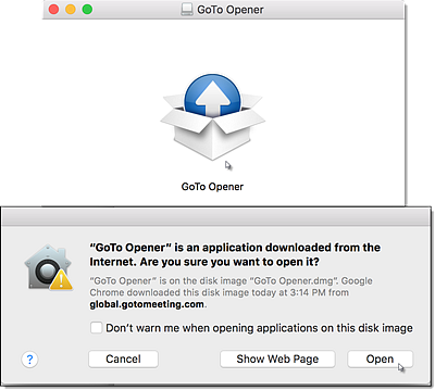 gotomeeting on a mac