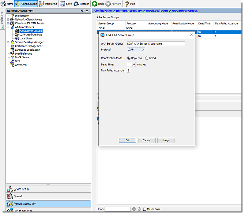 Cisco ASA VPN Configuration For The LastPass Universal Proxy