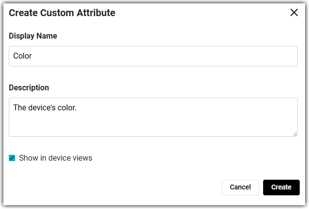 Custom device attributes - LogMeIn Resolve MDM Support