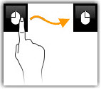 Mouse icon with right click