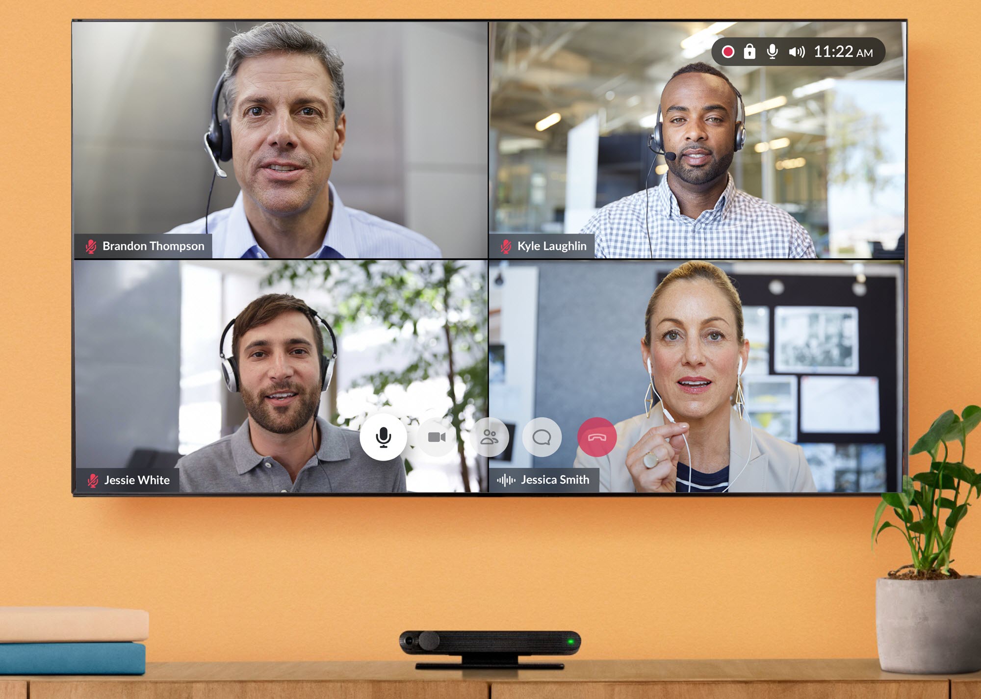 GoTo Meeting on Facebook Portal TV