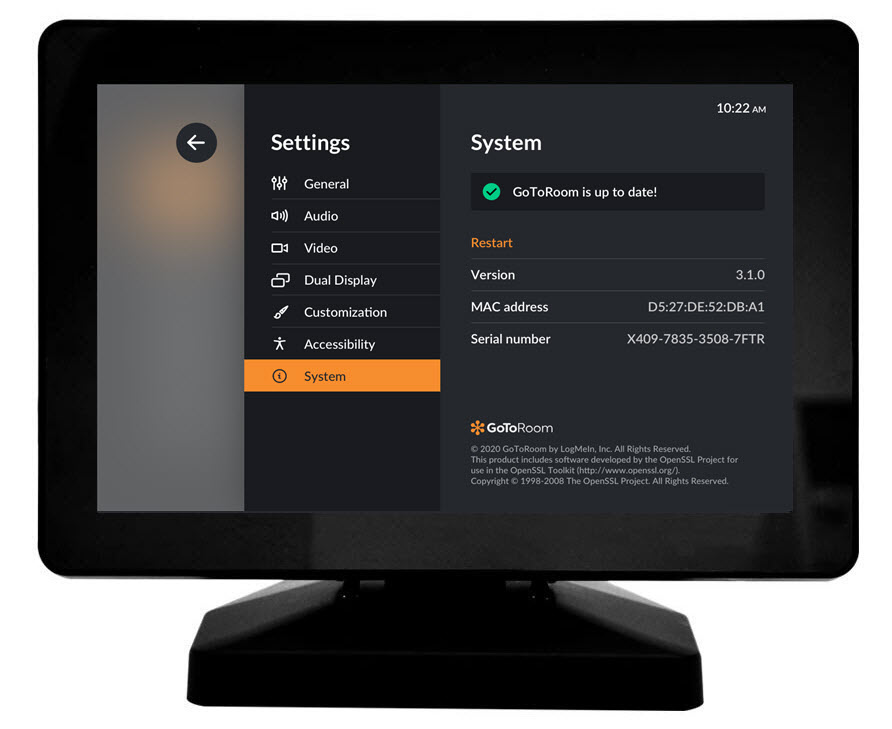 Personalizzare le impostazioni di GoToRoom con Poly