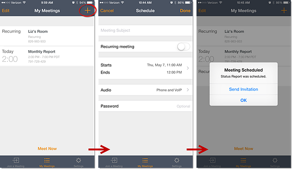 How Do I Schedule And Edit A Meeting From The IOS App GoTo Meeting 