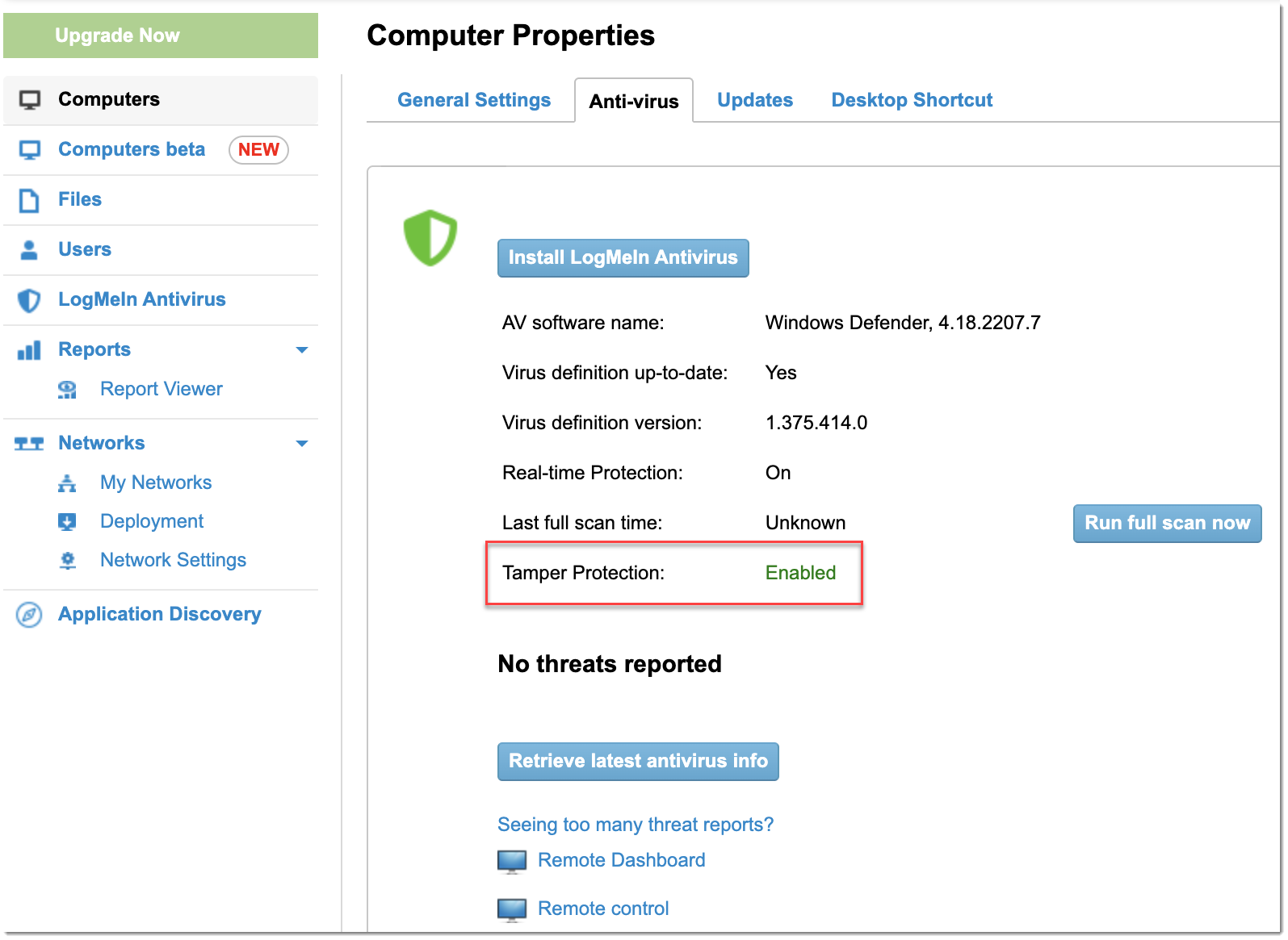 How to Manage RealTime Protection when Tamper Protection is Enabled