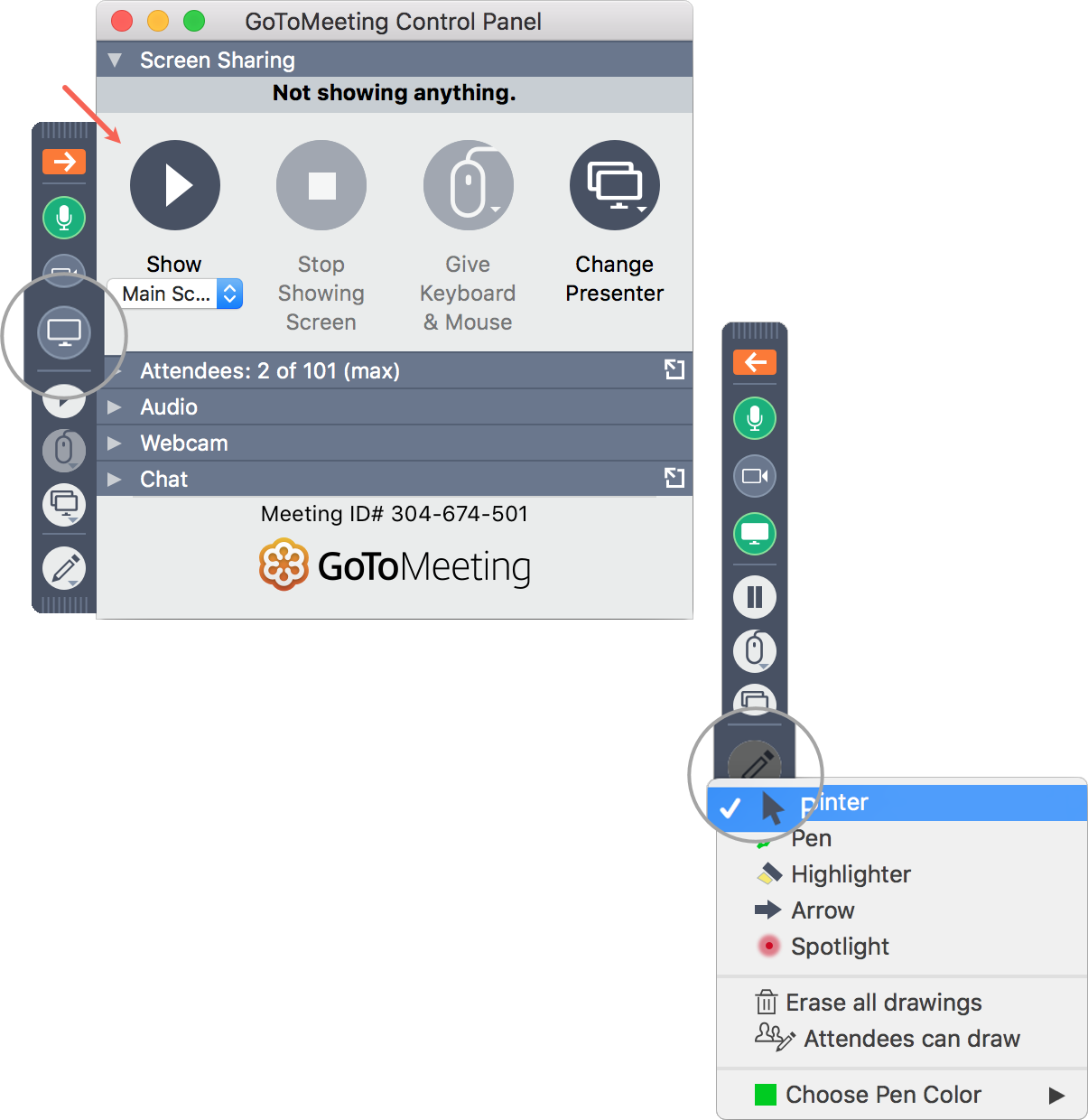 share control in lync web app for mac