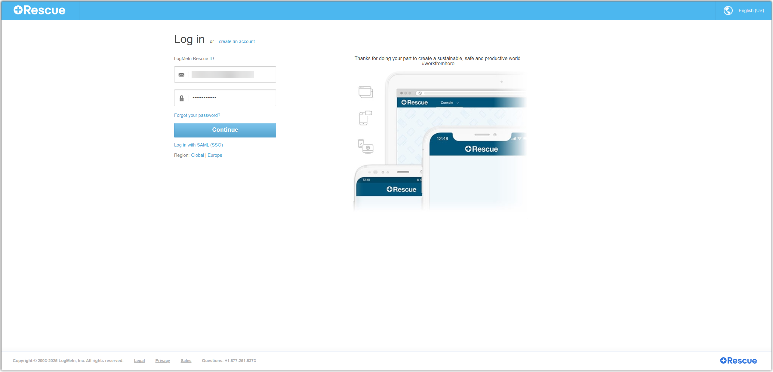 Launching the LogMeIn Rescue Web Technician Console - Rescue Support